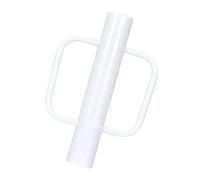 HUAJINGKEJI Fence Post Driver 17inch Post with Handle Hand Pounder Heavy Duty Black