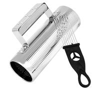 HUAJINGKEJI Metal Guiro Shaker with Scraper Percussion Guiro Musical Instruments Early Learning Musical Toy for Live