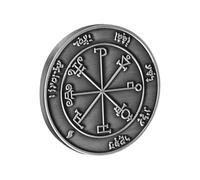 HUAJINGKEJI Mystical Alloys Meditations Coin For Spiritual Altars Energy Protections & Home Decor Gifts Ritual Coin