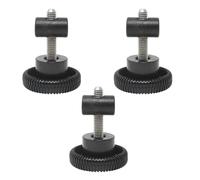 HUAJINGKEJI Pack of 3 Replacement Hand Knob Nut Set Pumps Handle Assembly ABS Texture for Various Pool Pumps