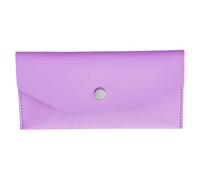 HUAJINGKEJI PU Leather Wallet Cash Envelope Money Holder Large Capacity Cash Organiser for Women Men Budgeting Billing 6.9x3.7Inch Professional Card Case