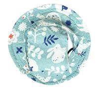 HUAJINGKEJI Puppy Bucket Hat Dogs Sunbonnet with Ear Holes Supplies Headwear Devil Hat Sun Hat with Strap Belt Photo Props