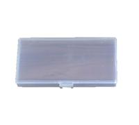 HUAJINGKEJI Storage Box Sticker Holders Organizers Sorting Display Clear Containers Assortment Sticker Storage Box