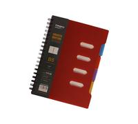 HUAJINGKEJI Strong Lined Journal with Measure Flags Large B5 Format Ideal for Work Projects and Study Notes 25K Sheets Thick Paper Notebook for Project Planning