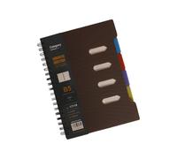 HUAJINGKEJI Strong Lined Journal with Measure Flags Large B5 Format Ideal for Work Projects and Study Notes 25K Sheets Thick Paper Notebook for Project Planning