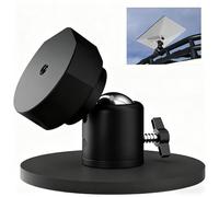 HUAJUN Magnetic Mount Adapter for Starlink Mini, Adjustable Angle, Magnetic Base, 1/4"-20 Thread Hole, No Need to Drill RV/Roof/Boat Roof Mount