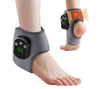 HUAJUN Smart Foot Massager with 5-Level Adjustable Hot Compress (40°C-60°C), Wireless Portable Foot Therapy Device with 3 Massage Modes, 1800mAh Long Battery Life for Home/Office/Travel,1PCS