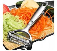Huakai Multifunction Vegetable Peeler Julienne Peeler for Kitchen (2-in-1 peeler)