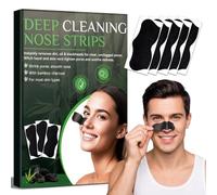 HuakChai Blackhead Remover Strips, 80 Pcs Charcoal Nose Strips for Deep Cleansing