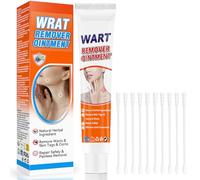 HuakChai Wart Remover Cream 20g, Effective Verruca Treatment, Natural and Safe Skin Tag Removal Kit, Wart Freeze Removal of Corns, Spots, Moles, and Calluses, Wart Remover for Hands, Face and Body