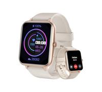 HUAKUA Smart Watch,1.85" HD Touchscreen Fitness Tracker with Heart Rate SpO2 Monitor Sleep Tracker Message Notification,100+ Sport Modes,Fitness Watch for iOS Android Phones