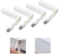 Hualabo Bed Sheet Gripper, Bed Sheet Straps, Anti-Skid Fixed Clip for Household Sheets, Bed Sheet Holder Straps, Multipurpose Bed Sheet Clip Grippers (Grey)