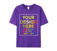 huale POD Custom Your Own Shirts with Photo Text & Logo for Men Women