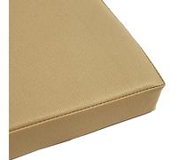 HUALEMEI Premium Leather Seat Cushion,Custom Dining Chair Cushions Window Cushions,Waterproof Thicken Cushion Pad Bench Cushion-A 40x40x5cm(16x16x2inch)