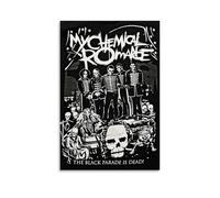Hualishup My Poster Chemical Romance Music Vintage Rock Band Cover Poster Decorative Painting Canvas Wall Posters And Art Picture Print Modern Family Bedroom Decor Posters 12x18inch(30x45cm)