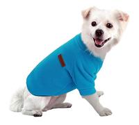 HuaLiSiJi Dog Jumper Dog Hoodie Puppy Fleece Jumper Chihuahua Clothes, Elasticity Softness Comfort and Warmth Easy to Take On and Off, Colour Vibrant (Blue, 4XL)