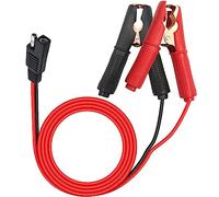 HuaLiSiJi SAE Alligator Clips 14AWG SAE Connector with Alligator Clips Battery Alligator Clips, SAE Quick Release Adapter to Alligator Clips for Battery Charging Or Other Equipment (1m)
