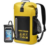 Hualonger Waterproof Backpack 20L/30L/40L- Roll Top Closure Bag - Heavy Duty Hiking Backpack - Lightweight Durable Floating Dry Bag with IPX8 Waterproof Phone Case