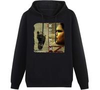 HUALUN Men's Hoody Iz Israel Kamakawiwo'Ole N Dis Life Hoodies Pullover Long Sleeve Sweatshirts Size S Black