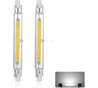 Huamade R7s 118mm 40w Led Bulb Cool White 6000k, 3000lm, J118 400w Halogen Lamp Equivalent, Dimmable, 360 Degree Linear 40w R7s