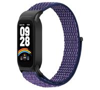 Huamanlou Nylon Strap Compatible with Xiaomi Smart Band 9 Active/Redmi Smart Band 3, Adjustable Sport Loop Replacement Wristband for Xiaomi Smart Band 9 Active