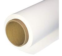 HUAMEIZOOM Seamless Photography Background Paper Roll, White Photo Paper Backdrop for Photography, Video and Streaming (53''x16 'Artic White)