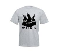 HUAMER Hamilton Musical - Broadway - 'Work' Schuyler Sisters T-Shirt Grey S