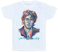 HUAMER Jeff Buckley T Shirt Artwork White M