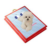 HUAMIAN 2 Pcs Dog Cooling Mat Bed, Double-sided Waterproof Stain-resistant Dog Cool Mat Ice with Handle, Foldable Pet Cool Pad for Dogs Cats for Hot Summer Indoor Outdoor Use (Style 2,XXL-96 * 72cm)