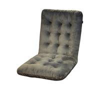 HUAMIAN Seat Cushion Back Support, Office Chair Cushion, Non Slip Cushion Pads Seat Back Support with Elastic Straps for Gaming, Car, Dining & Garden Chairs (C14,45 * 85cm)