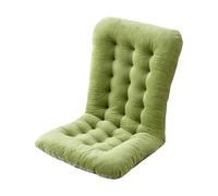 HUAMIAN Seat Cushion Back Support, Office Chair Cushion, Non Slip Cushion Pads Seat Back Support with Elastic Straps for Gaming, Car, Dining & Garden Chairs (C10,45 * 85cm)