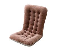 HUAMIAN Seat Cushion Back Support, Office Chair Cushion, Non Slip Cushion Pads Seat Back Support with Elastic Straps for Gaming, Car, Dining & Garden Chairs (C6,45 * 100cm)