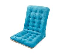 HUAMIAN Seat Cushion Back Support, Office Chair Cushion, Non Slip Cushion Pads Seat Back Support with Elastic Straps for Gaming, Car, Dining & Garden Chairs (C4,45 * 100cm)