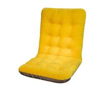 HUAMIAN Seat Cushion Back Support, Office Chair Cushion, Non Slip Cushion Pads Seat Back Support with Elastic Straps for Gaming, Car, Dining & Garden Chairs (C16,45 * 100cm)