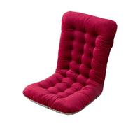 HUAMIAN Seat Cushion Back Support, Office Chair Cushion, Non Slip Cushion Pads Seat Back Support with Elastic Straps for Gaming, Car, Dining & Garden Chairs (C3,45 * 100cm)