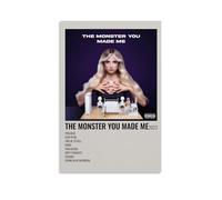 HUAMINGUKYYDS Chloe Adams The Monster You Made Me Poster; Room Aesthetics, Canvas Oil Painting, Album/movie Poster Hanging Picture