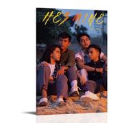 HUAMINGUKYYDS He's Mine The Series (Philippine BL Serie) Poster; Room Aesthetics, Canvas Oil Painting, Album/movie Poster Hanging Picture