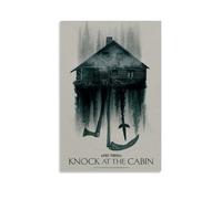 HUAMINGUKYYDS Knock at The Cabin Poster; Room Aesthetics, Canvas Oil Painting, Album/movie Poster Hanging Picture
