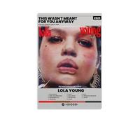 HUAMINGUKYYDS Lola Young-This Wasn't Meant For You Anyway Poster; Room Aesthetics, Canvas Oil Painting, Album/movie Poster Hanging Picture
