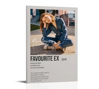 HUAMINGUKYYDS Maisie Peters Favourite Ex Poster; Room Aesthetics, Canvas Oil Painting, Album/movie Poster Hanging Picture