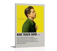 HUAMINGUKYYDS Nine Track Mind by Charlie Puth Poster; Room Aesthetics, Canvas Oil Painting, Album/movie Poster Hanging Picture
