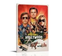 HUAMINGUKYYDS Once Upon A Time in Hollywood Poster; Room Aesthetics, Canvas Oil Painting, Album/movie Poster Hanging Picture