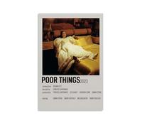 HUAMINGUKYYDS Poor Things 2023 Poster; Room Aesthetics, Canvas Oil Painting, Album/movie Poster Hanging Picture