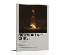 HUAMINGUKYYDS Portrait of A Lady on Fire Poster; Room Aesthetics, Canvas Oil Painting, Album/movie Poster Hanging Picture