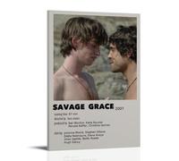 HUAMINGUKYYDS Savage Grace Poster; Room Aesthetics, Canvas Oil Painting, Album/movie Poster Hanging Picture