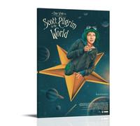 HUAMINGUKYYDS Scott Pilgrim Vs. The World Poster; Room Aesthetics, Canvas Oil Painting, Album/movie Poster Hanging Picture