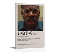 HUAMINGUKYYDS Sing Sing Movie Poster Poster; Room Aesthetics, Canvas Oil Painting, Album/movie Poster Hanging Picture