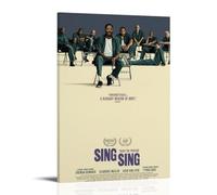 HUAMINGUKYYDS Sing Sing Poster; Room Aesthetics, Canvas Oil Painting, Album/movie Poster Hanging Picture