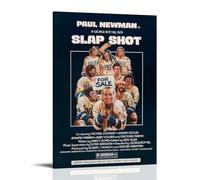 HUAMINGUKYYDS Slap Shot Poster; Room Aesthetics, Canvas Oil Painting, Album/movie Poster Hanging Picture