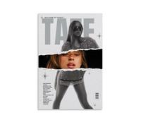 HUAMINGUKYYDS So Close To What Tate McRae Poster; Room Aesthetics, Canvas Oil Painting, Album/movie Poster Hanging Picture